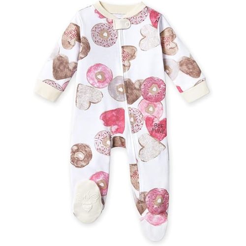 9 month Amazon.com: Burt's Bees Baby Baby Girls' Sleep and Play Pajamas, 100% Organic Cotton One-Piece Romper Jumpsuit Zip Front Pjs: Clothing, Shoes & Jewelry