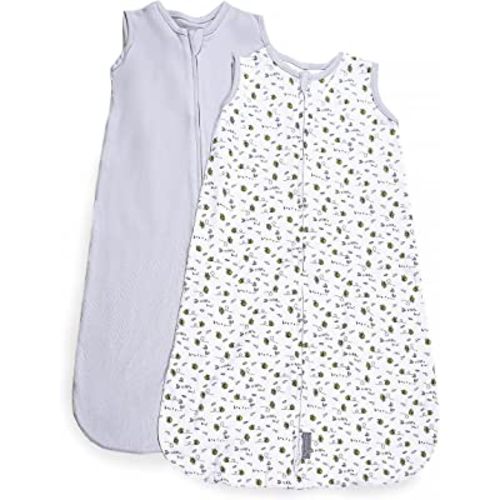 SwaddleMe by Ingenuity Night Sack Sleeper, For Ages 6-12 Months, 16-24 Pounds, Up to 30 Inches Long, 2-Pack Loose-fit Baby Swaddle Sack Wearable Blanket