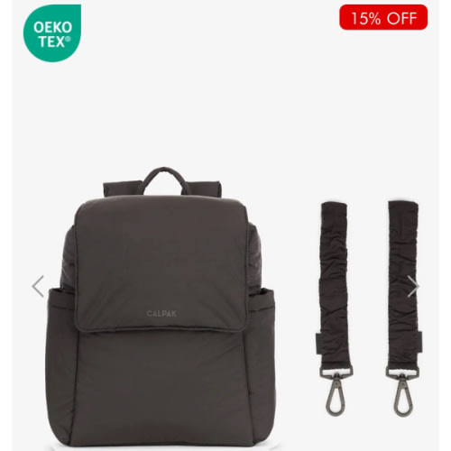 Convertible Mini Diaper Backpack with Stroller Straps