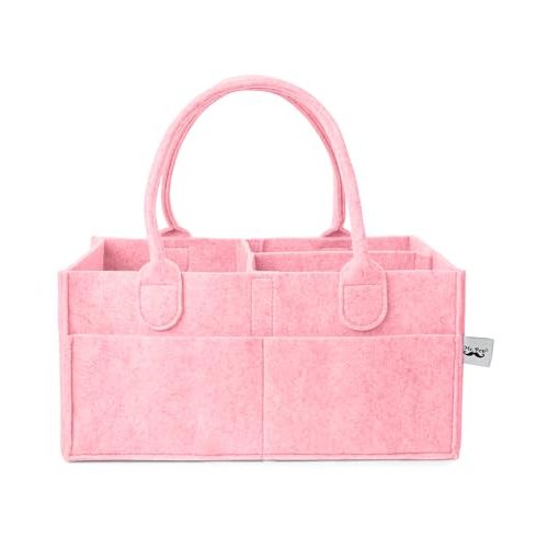 Mr. Pen- Baby Diaper Caddy Organizer, Pink, Baby Organizer, Car Diaper Caddy, Baby Caddy Organizer, Portable Diaper Caddy, Diaper Organizer for Changing Table, Baby Organizer for Nursery