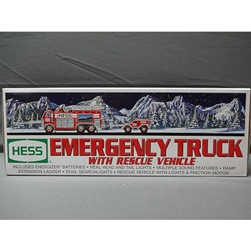 Hess 2005 Emergency Truck with Rescue Vehicle