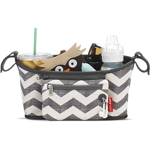 Skip Hop Universal Stroller Organizer, Grab & Go, Chevron