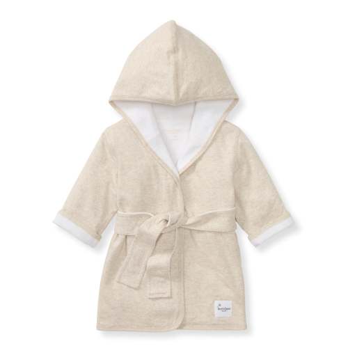 Organic Cotton Knit Terry Hooded Robe