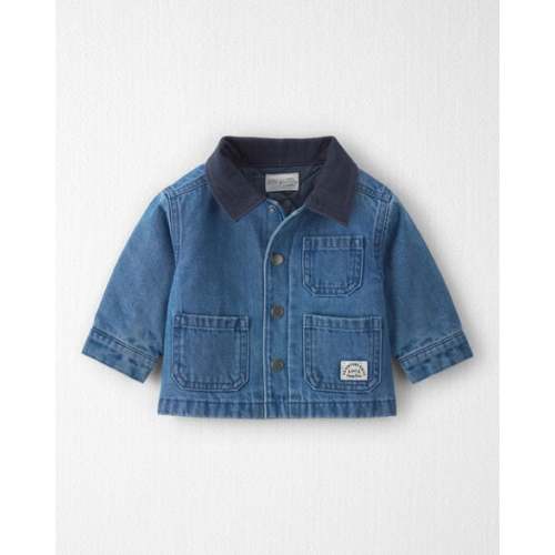 Baby Organic Cotton Denim Barn Jacket - Little Planet | Carter's