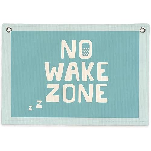 No Wake Zone Banner