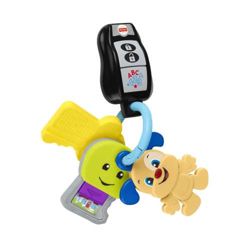 Fisher-Price Interactive Baby Laugh & Learn Musical Keys Toy for Infants & Toddlers