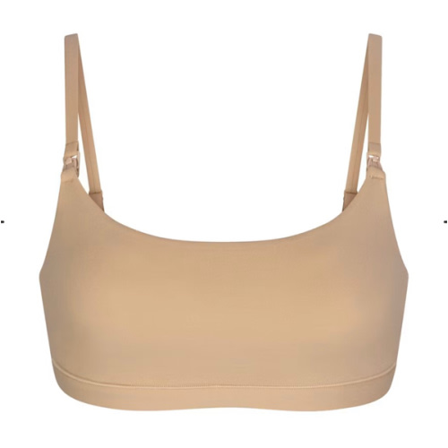 FITS EVERYBODY MATERNITY NURSING SCOOP BRALETTE | CLAY | SKIMS
