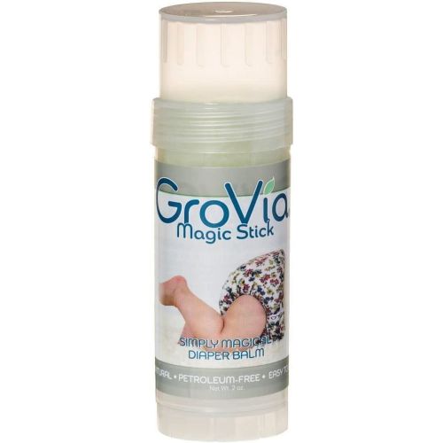 GroVia All Natural Magic Stick Baby Diaper Balm for Baby Diapering (2 oz) Magic Stick 2oz