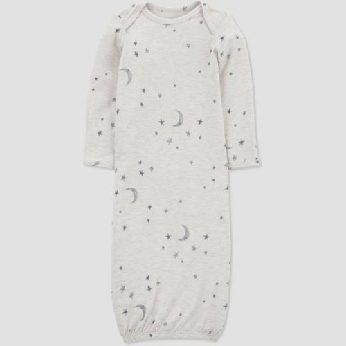 Carter's Just One You® Baby Celestial NightGown - Gray, Size: Newborn