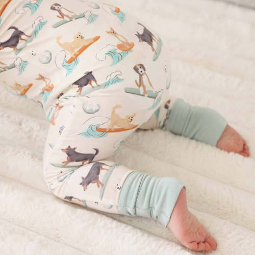 Paddle Pups Convertible Zip Romper