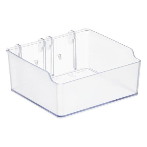 Elfa Utility Short Pegboard Box | The Container Store
