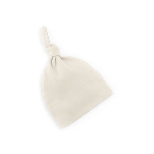 Colored Organics Baby Organic Cotton Knotted Hat - Infant Knit Cap - Newborn Boys and Girls