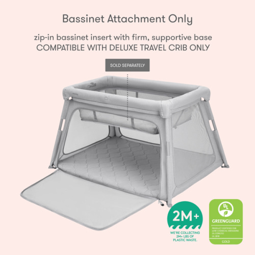 Deluxe Travel Crib & Play Yard - Bassinet Attachment Only