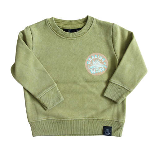 Chasing Waves Crewneck Sweater