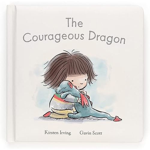Jellycat The Courageous Dragon: A Baby Board Book Children's Book - Baby Gift