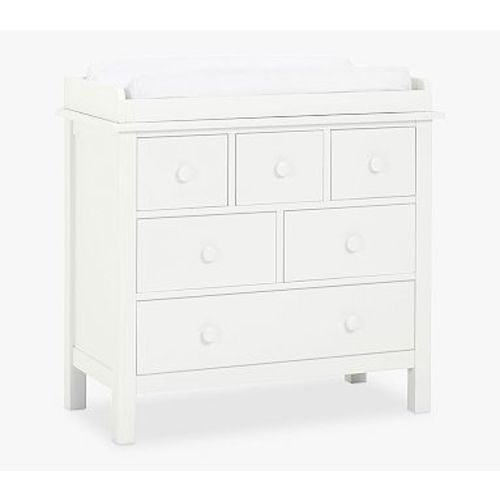 Kendall Nursery Dresser & Topper Set, Simply White