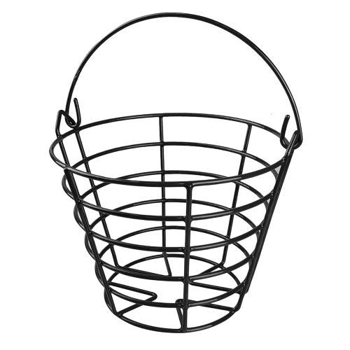 KOFULL Golf Ball Metal Range Basket Golfball Container with Handle - Holds Contain 50 Balls