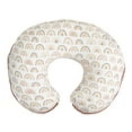 Boppy Organic Cotton Nursing Pillow Cover, Spice Brown Rainbows, Fits Original Boppy