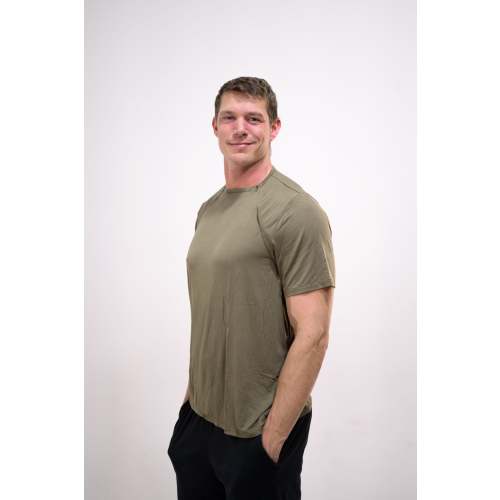 The Cameron Unisex Nursing and Skin to Skin Shirt in Sage