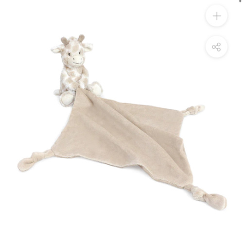 Gentry Giraffe Knotted Security Blankie