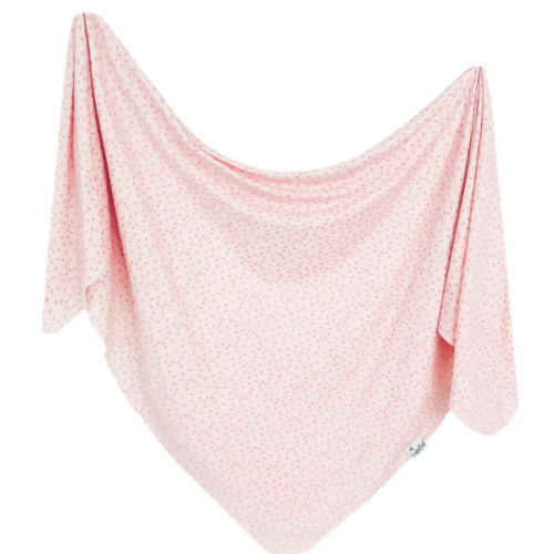 Knit Swaddle Blanket - Dottie – Copper Pearl