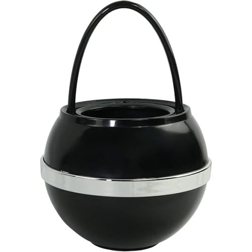 Crystal Quest Black Bath Ball Water Filter | Reduces Contaminants for Softer, Smoother Skin | BPA Free