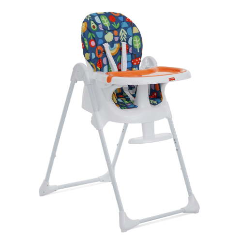 Fisher Price Tiny Bites Highchair by Dream On me, Rainbow Sherbert