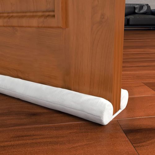Amazon.com: Door Draft Stopper,Draft Stopper for Bottom of Door,Front Door Draft Stopper Weather Stripping, Door Draft Blocker,30-36" Under Door Draft Stopper,Door Sweep Soundproof, White : Home & Kitchen