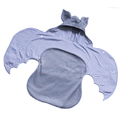 Light Grey Baby Bat Swaddle Blanket – Anklebiterskidsbykay
