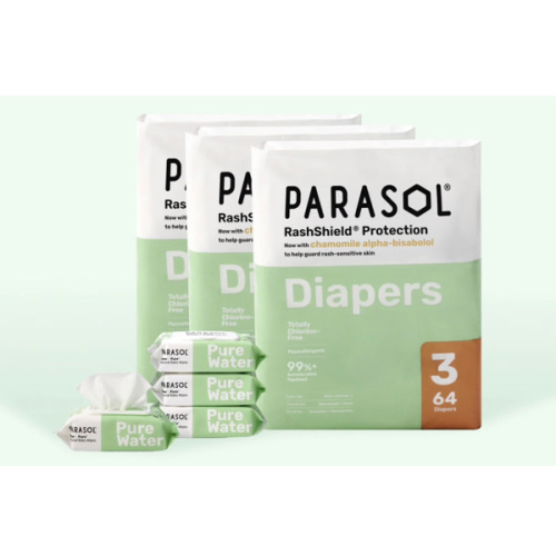 RashShield® Protection Diapers & Wipes - Size 1