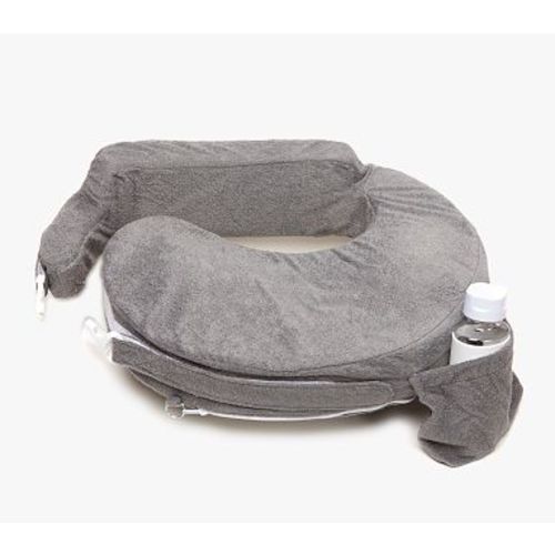 My Brest Friend Deluxe Nursing Pillow, Evening Gray