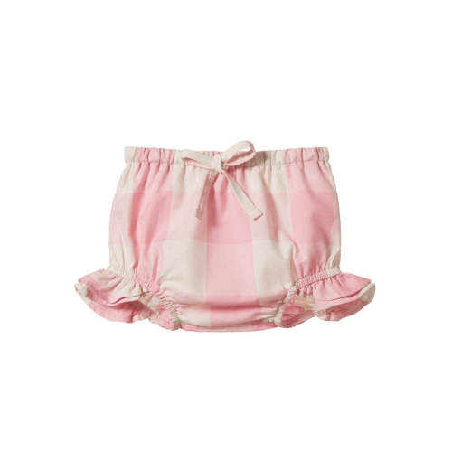 Gingham Petal Bloomers - Summer Rose Check – Manymoons