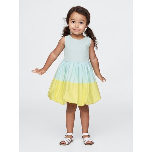 Baby & Toddler Mixed Media Bubble Dress