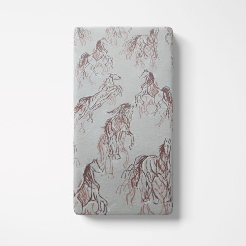 Wild Horses Handmade Baby and Toddler Bedding