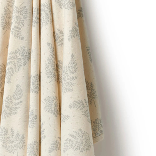 Forever Ferns Organic Pointelle Bunny Rug