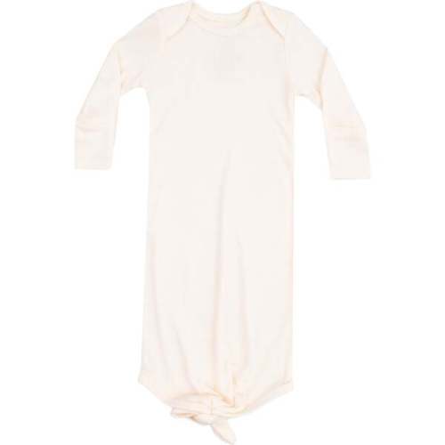 Knotted Gown, Solid Sugar Swizzle - Angel Dear | Maisonette