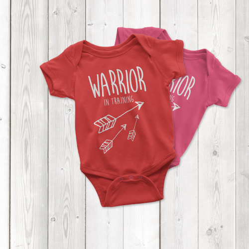 Warrior in Training Onesie The NTVS