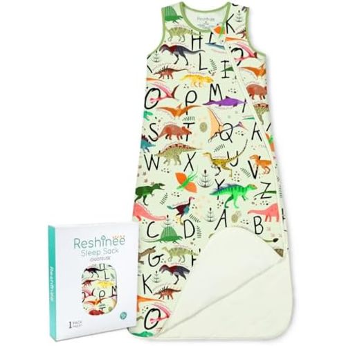 Bamboo Viscose Sleep Sack for Babies and Toddlers 1.0 Tog Wearable Blanket 2-Way Zipper Baby Shower Gifts