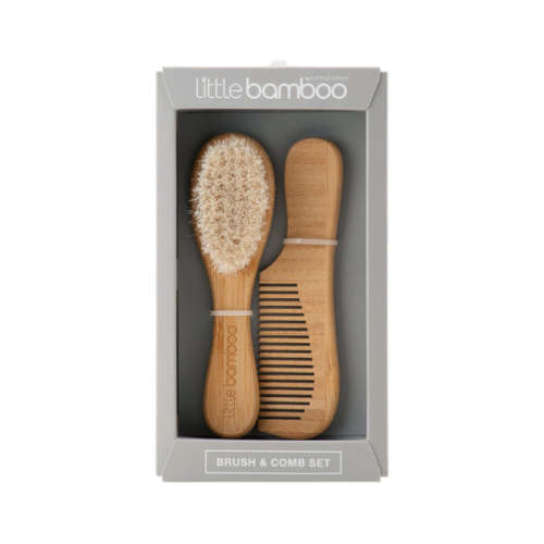 Little Bamboo Baby Brush and Comb Set
