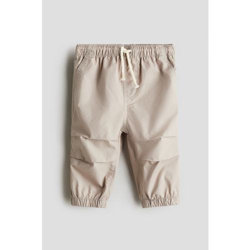 COTTON POPLIN JOGGERS