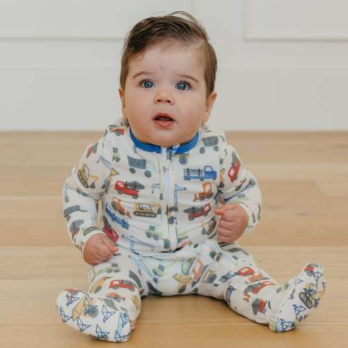 Zip-Up Footie Pajama - Diesel