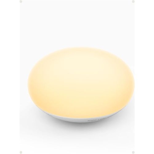 EASZZZ Baby Night Light, Nursery Night Lamp for Breastfeeding, Soft BPA Free Silicone Touch Night Lamp, Eye Caring, Easy Flip Design, Stepless Dimming, 1-Pack