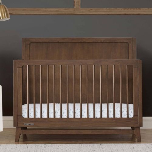 Delta Children Spencer 6-in-1 Convertible Crib - Greenguard Gold Certified - Bianca White