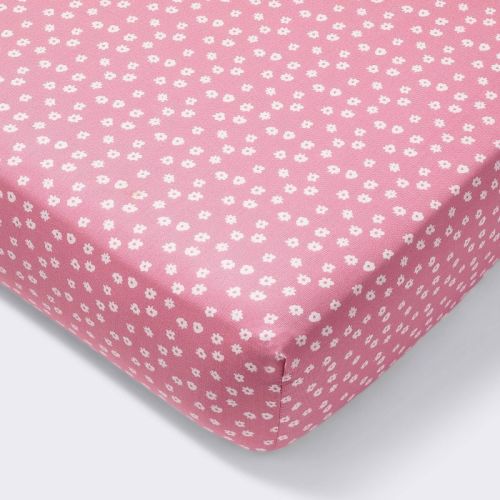 Cotton Fitted Crib Sheet - Ditsy Floral - Cloud Island™