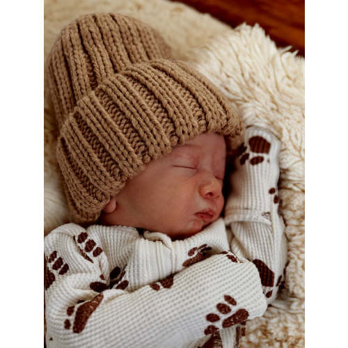 Baby's First Hat®, Chunky Knit Tawny