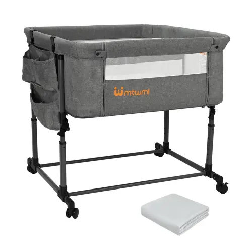 Twin Bassinet for 2 Babies(Deep Grey)
(189.99 USD Sale Price)
