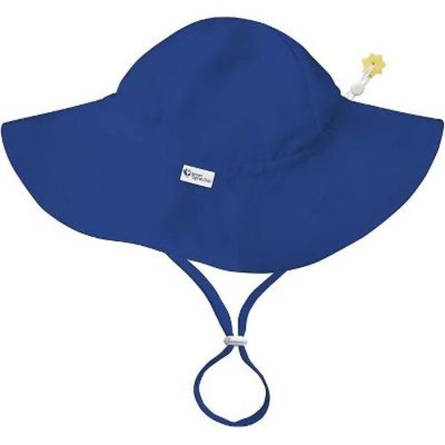 Green Sprouts Baby/Toddler UPF 50+ Eco Brim Hat - Royal - 0/6 Months