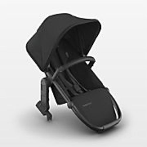 UPPAbaby RumbleSeat V3 Jake Charcoal Black with Black Frame Baby Stroller Seat | Crate & Kids