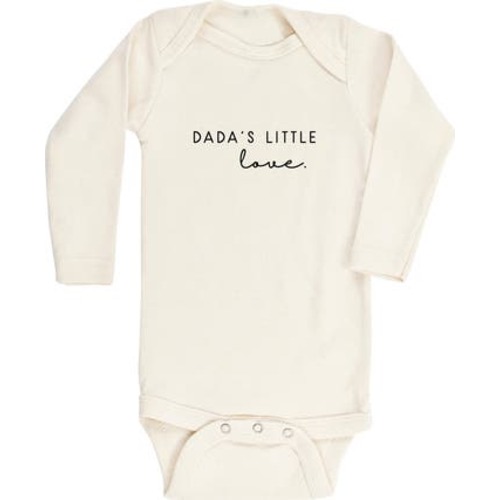 Dada's Little Love Long Sleeve Organic Cotton Bodysuit, 0-3M
