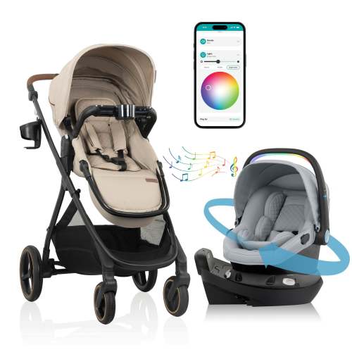 Build your own custom Travel System! Shyft Intuiti+ Travertine & Revol – Evenflo® Company, Inc